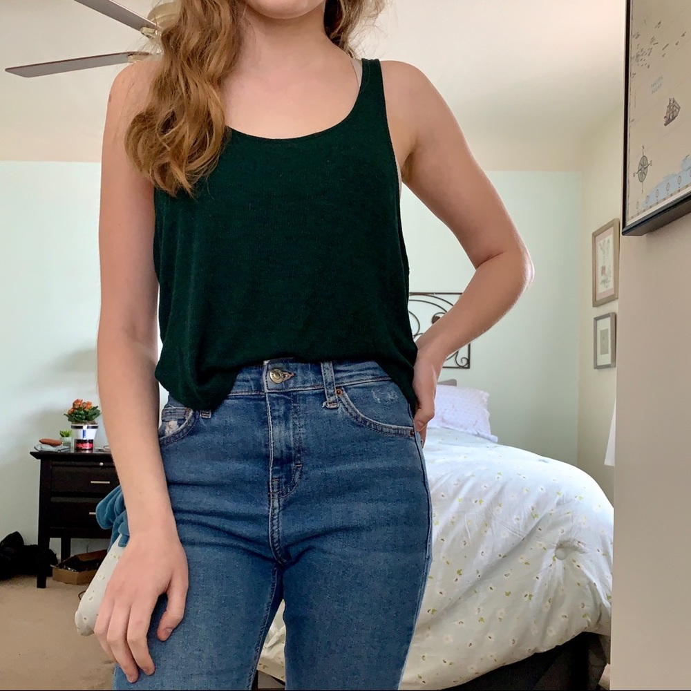 H&M Divided Ribbed Flowy Tank - Picture 4 of 4